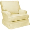 Newco International - Chenille Square-Back Glider, Yellow
