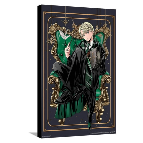 The Wizarding World: Harry Potter - Dynasty Draco Canvas Wall Poster, 14.725" x 22.375"