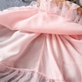 thumbnail image 7 of Bagilaanoe Little Girl Chiffon Dress Sleeveless Lace Backless A-line Princess Dresses 2T 3T 4T 5T 6T 7T Kid Tulle Skirt Formal Gown Dresses, 7 of 7