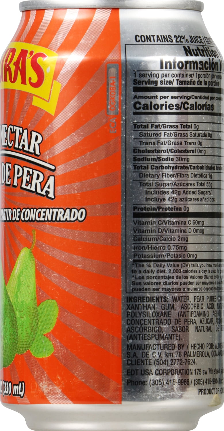 Goya Natura Pear Nectar, 11.16 oz