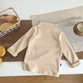 thumbnail image 3 of Diufon Unisex Kids Long Sleeve Shirt Fall Winter Cotton Turtleneck Thickened Warm Tops Casual Basic Bottom Clothes, 3 of 3