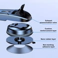 thumbnail image 3 of SEAMETAL Car Phone Bracket Dashboard Auto Cellphone Holder Universal Desk Windshield Hanging Phone Holder 360 Degree Rotation, 3 of 8