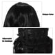 thumbnail image 5 of Peluca de cabello humano rizado Negro 16' para mujeres Unique Bargains, 5 of 7