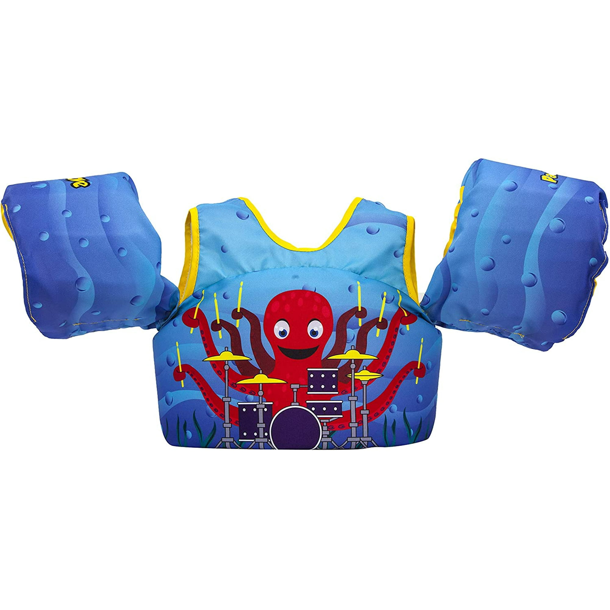 Gilet De Sauvetage Body Glove Bébé/enfant - Moins De 30 Lbs - Vert/gris/orange