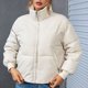 thumbnail image 1 of Parkas de manga larga para mujer y chaqueta de plumón acolchada y cálida de manga larga. Chaqueta acolchada de manga larga para mujer., 1 of 3