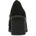 thumbnail image 4 of Dr. Scholl's Shoes Womens Rumors Block Heel Loafer Black Synthetic 8.5M, 4 of 5