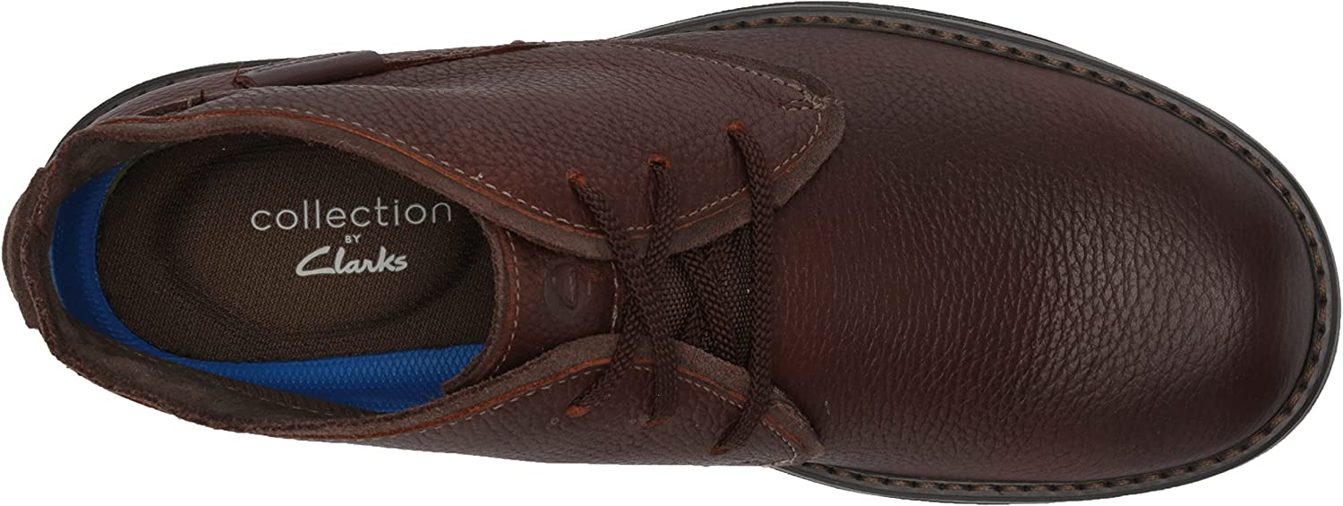 CLARKS COLLECTION Mens Brown Padded Removable Insole Jamaica 