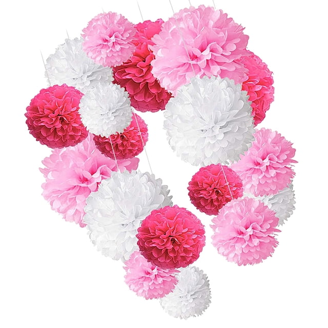 unbranded 1 De Adornos Colgantes De Color Rosa Para Decorar Fiesta Y Eventos