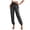 Black, variant on Sequin Joggers for Women Elastic High Waisted Sparkly Pants Holiday Party Glitter Trousers Disco Dance Clothes 2026 (Gold, M)