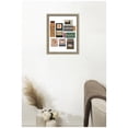 thumbnail image 3 of Kate and Laurel Framed Wall Art Print Capricorn Matchbooks 14x18 FC by Megan Ryan, 16 x 20, Castellan Silver Frame, Whimsical, Typography Art for Wall Decor, 3 of 8