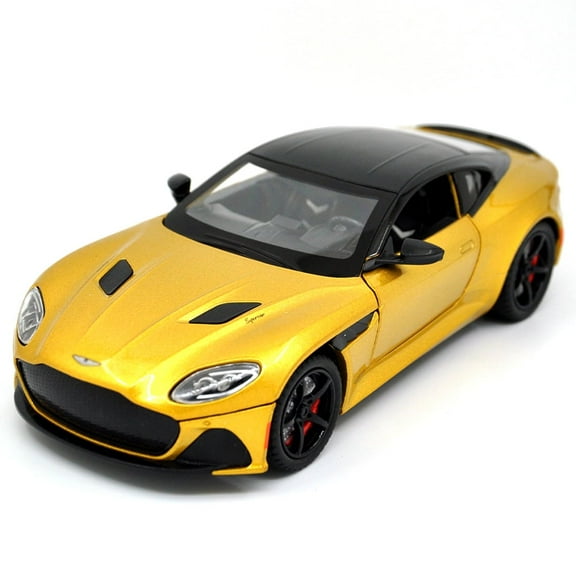 1: 24 Suitable for Aston Martin Superlagera alloy die-casting toy car, metal toy model, sound and light series, children's toy gifts