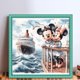 thumbnail image 2 of Mickey Minnie Bordado Hilo Algodón 11CT Impreso Punto Cruz 40x40cm, 2 of 9