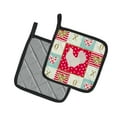thumbnail image 2 of Carolines Treasures CK5267PTHD Leghorn Chicken Love Pair of Pot Holders, 7.5HX7.5W, multicolor, 2 of 4
