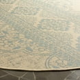 thumbnail image 3 of SAFAVIEH Outdoor LND174K Linden Collection Aqua / Cream Rug, 3 of 7