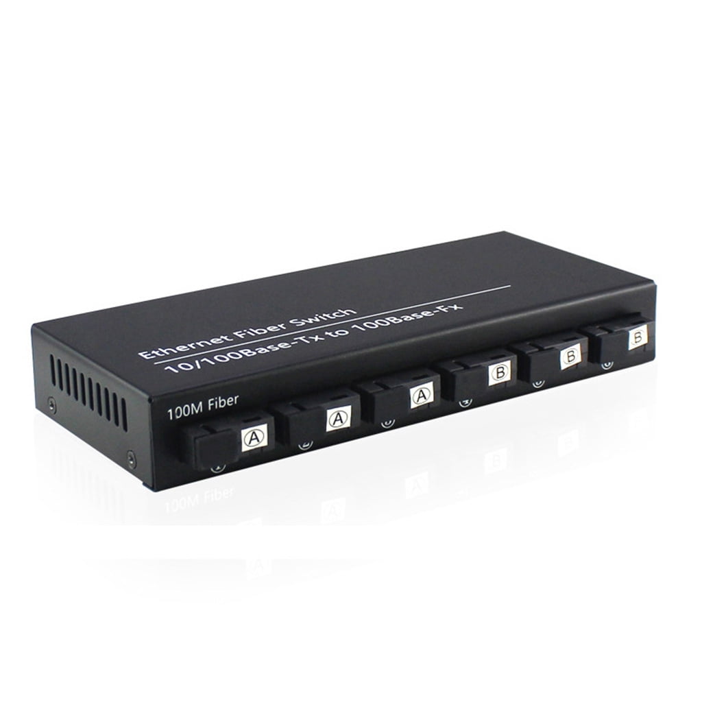 Network Switches 6 Optical 2 Electric 100 for M Single-mode Optical Fiber