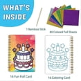 thumbnail image 5 of Kids Foil Art Craft Activity Kit, No Mess Art Kit, Fun Foil Colouring Book, DIY Art Craft Toy Gift for Boys Girls, 5 of 5