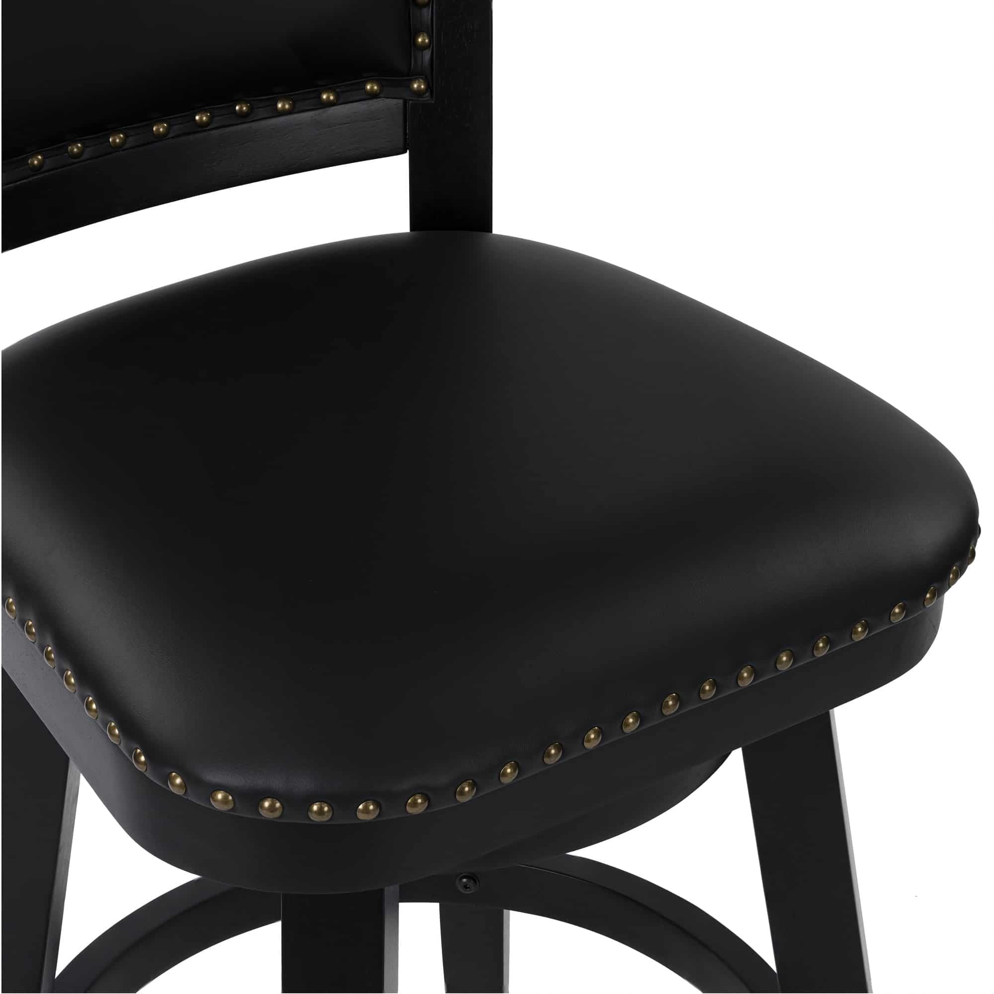 Boraam Broadmoor Bar Height Swivel Stool - Black