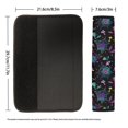 thumbnail image 6 of Chririnla Car Seat Belt Pads Breathable Auto Seat Belt Protector Polyester Soft, Suitable for Cars Truck, Neon Spider Web, 6 of 8