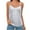 White, variant on WCMZJ Womens Sequin Sparkle Tank Top Fashion V Neck Strappy Vest Shiny Glitter Sexy Club Camisole Tops Wine S