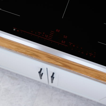 Bosch - Benchmark Series 36" Built-In Electric Induction Cooktop with 5 elements and HomeConnect - Black