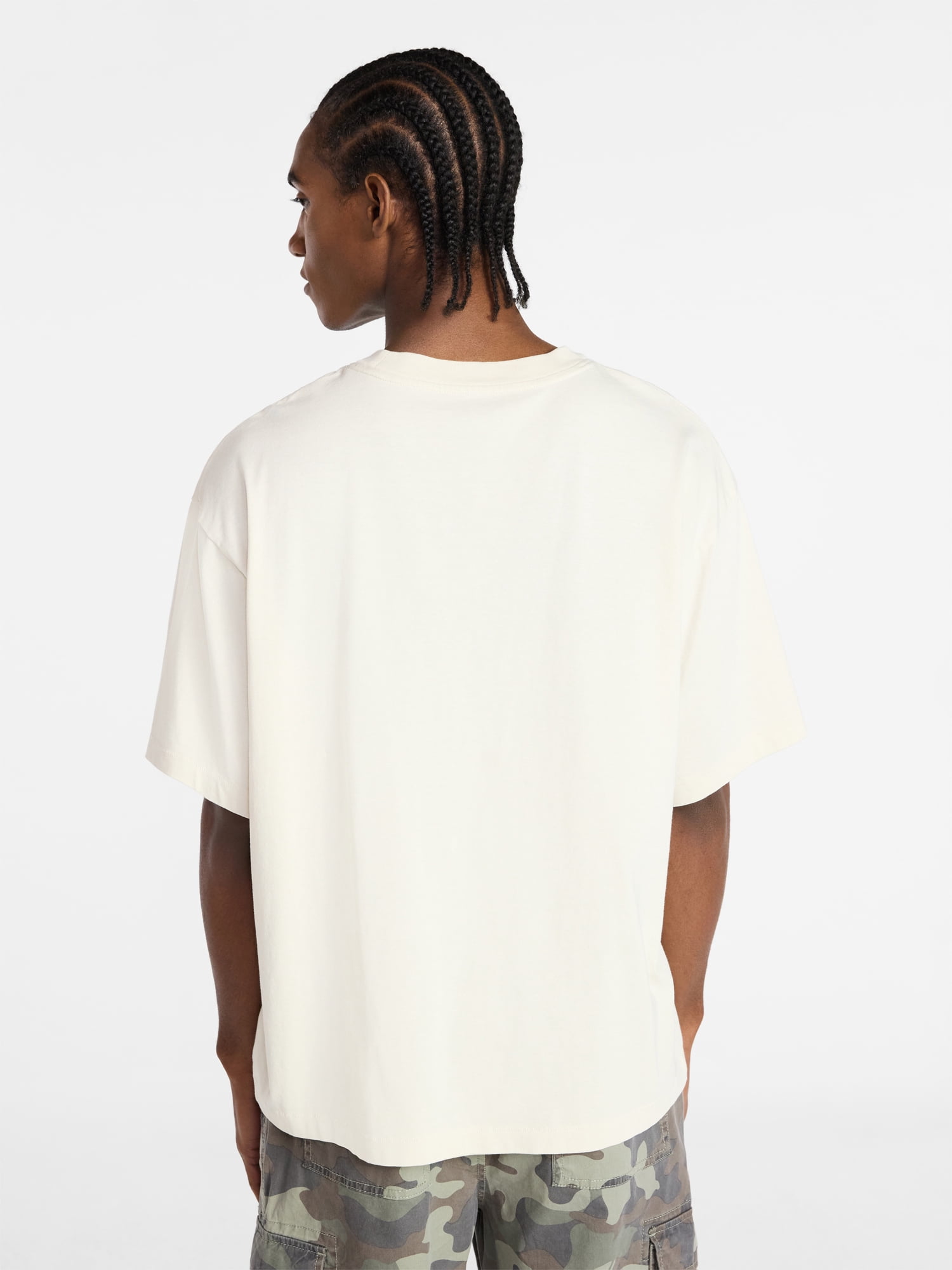 No Boundaries Heavyweight Tee with Short Sleeves, Men's XS-4XLT