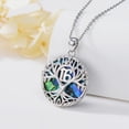 thumbnail image 4 of Coachuhhar 16th Birthday Gifts for Women Sweet 16 Year Old Necklace 925 Sterling Silver Tree of Life Abalone Shell Pendant Jewelry Birthday Gift for Sixteen Year Old, 4 of 7