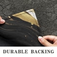 thumbnail image 6 of Black White Gold Marble Pattern Door Rugs,Washable Non Slip Door Mats Indoor,Decorative Door Mats,Entry Mat Indoor for Entrance,Bedroom,Kitchen,Bathroom,17"x30", 6 of 6