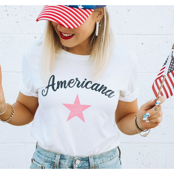 AMERICANA Graphic Short sleeve T-Shirt