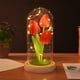 thumbnail image 4 of Yhmxh Utensilios de cocina Lámpara de noche con tulipanes, hecha a mano, ingeniosa lámpara de mesa para dormitorio con flores, ideal para niños, niñas y parejas. Muebles para cocina, 4 of 6