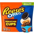 thumbnail image 2 of Reese's with OREO Milk Chocolate and White Crème Peanut Butter Cups Candy - 9oz, 2 of 5