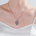 thumbnail image 4 of Collar de plata de ley 925 KAIYANG para madre e hija, 4 of 5