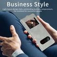 thumbnail image 7 of Dteck Case for Samsung Galaxy Z Fold 7,Magnetic Leather Flip Stand Case,Slim Anti-Drop Protective Hard PC Retro Stylish Business Cover for Galaxy Z Fold 7,White, 7 of 7