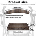 thumbnail image 6 of HELLHERO Seat Back Cover Wood Seat & Back Covers and Seniors Men Women Machine Washable Stretchable Material for The Elderly, 6 of 7