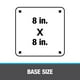 thumbnail image 4 of Vibrador de techo Oatey Retro Master Flash con base de 20 x 20 cm, 4 of 6