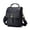 Obsidian black, variant on First Layer Cowhide Men's Casual One Shoulder Messenger Bag,Brown
