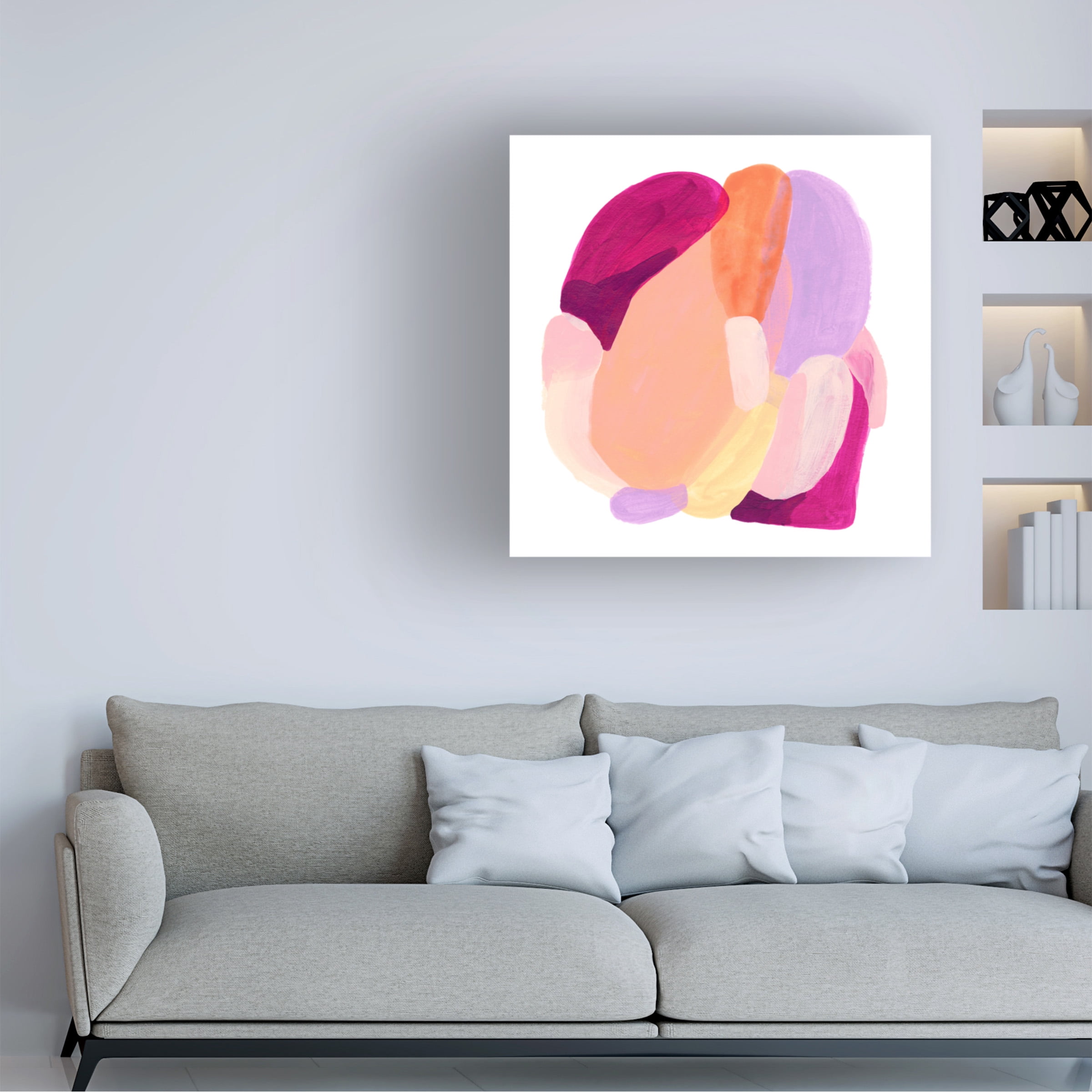 June Erica Vess 'Piquant Forms IV' Canvas Art