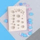 thumbnail image 5 of Moldes para fondant, 2 unidades, bolas de perlas hemisféricas, decoración de pasteles, moldes de silicona para chocolate, para decoración de magdalenas, postres, mazapán, dulces, artesanías de, 5 of 5