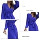 thumbnail image 2 of Ropa de mujer, Vestido largo de mujer Vestido plisado en V Vestido largo de mujer Operación suave, 2 of 6