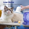 thumbnail image 4 of Kit de peluquería canina Buenkee con aspiradora para mascotas, color azul, 4 of 8