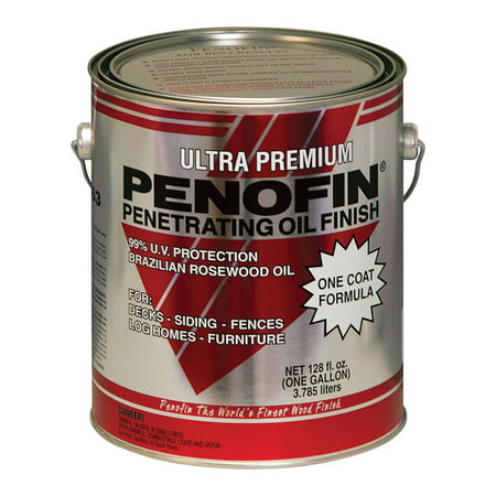 Penofin F5MMBGA Ultra Premium Transparent Oil-Based Penetrating Wood Stain, Mission Brown, 1 (Best Penetrating Wood Stain)