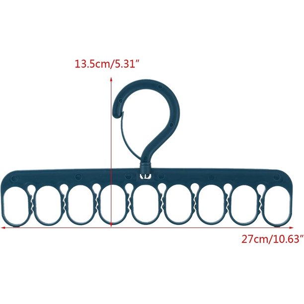 Colgador de clip y goteo Estante de secado a prueba de viento Percha de ropa para calcetines Pa?ales de tela Colgador de ropa interior para calcetines y ropa interior Colgador de clip y goteo LingWen 8390612789908