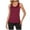 Wine, variant on fatyb Women's Workout Tank Tops Open Back Running Shirts Activewear Sleeveless Gym Yoga Athletic Tops