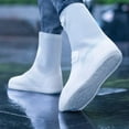 thumbnail image 3 of Waterproof Shoe Covers, Reusable Shoe Covers Non-Slip Shoes Boots for Outdoor Cycling Camping Fishing Travel, 3 of 8