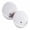 White, variant on Heavy Duty Shower Curtain Rod Holder Set Wall Mounted Bathroom Support Bracket For Sturdy Installation
