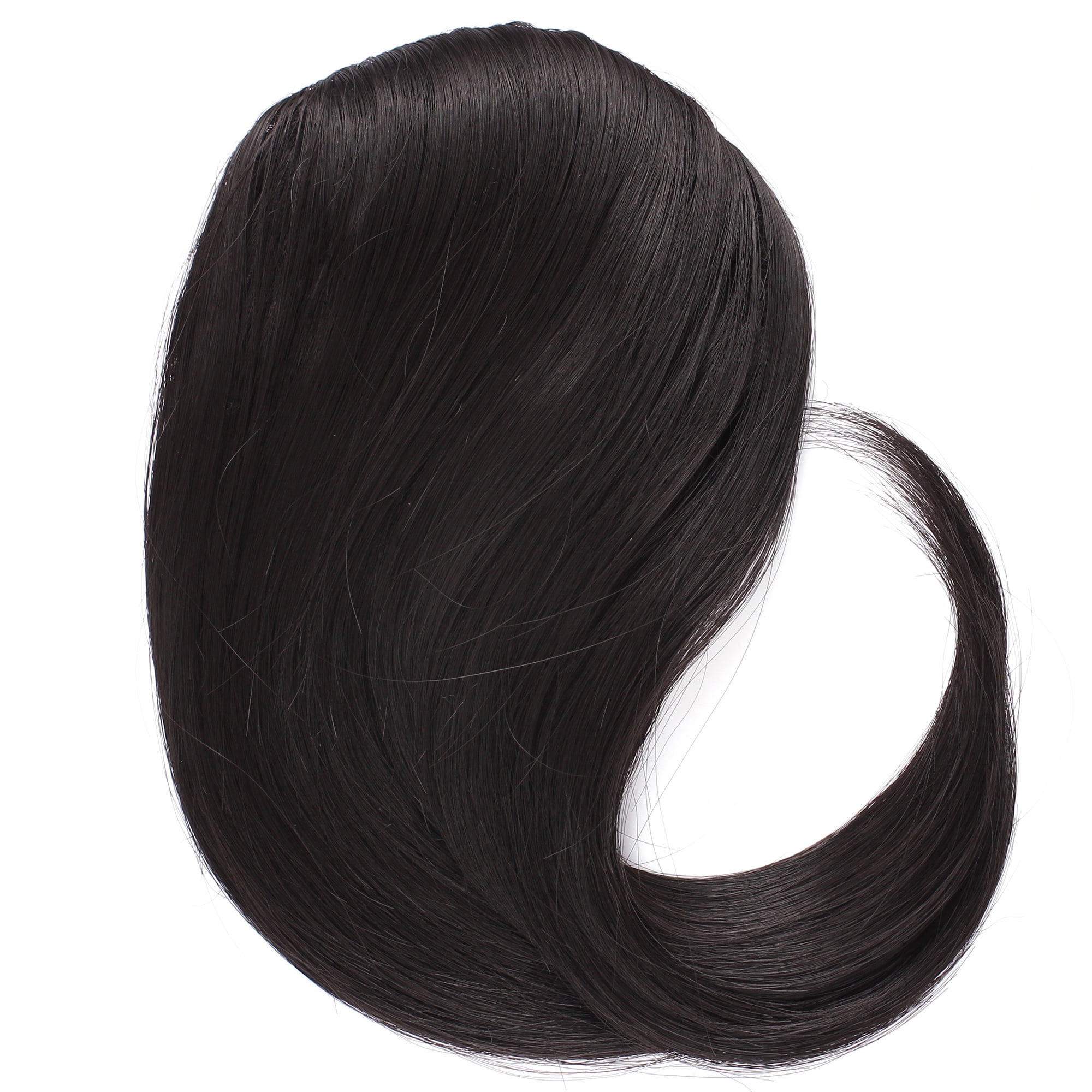 OneDor Side Swept Clip in Hair Bang Extension Hair Piece