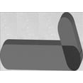 thumbnail image 1 of Ahgly Company Machine Washable Indoor Rectangle Transitional Platinum Silver Gray Area Rugs, 3' x 5', 1 of 7