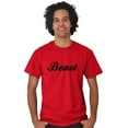 thumbnail image 5 of Beast Motivation Workout Gym Fitness Men's Graphic T Shirt Tees Brisco Brands X, 5 of 6