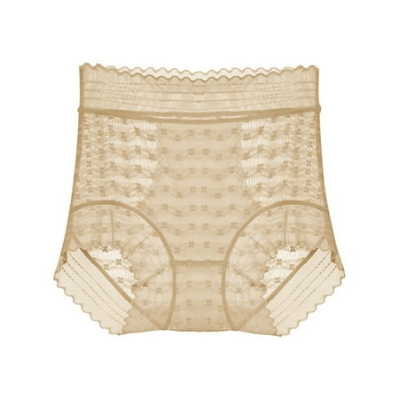 Women s Sexy Underwear Plus Size Panties Floral Sheer Lace Boyshort Cheeky Briefs Panty High Waist Soft Underpants