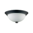 thumbnail image 4 of 70526-13 BN Trans Globe Lighting Mod Space - Two Light Flushmount-Brushed Nickel Finish, 4 of 4
