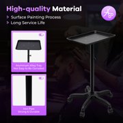 TFCFL Professional Salon Hair Instrument Tray Rolling Trolley Cart Mobile Storage Tray